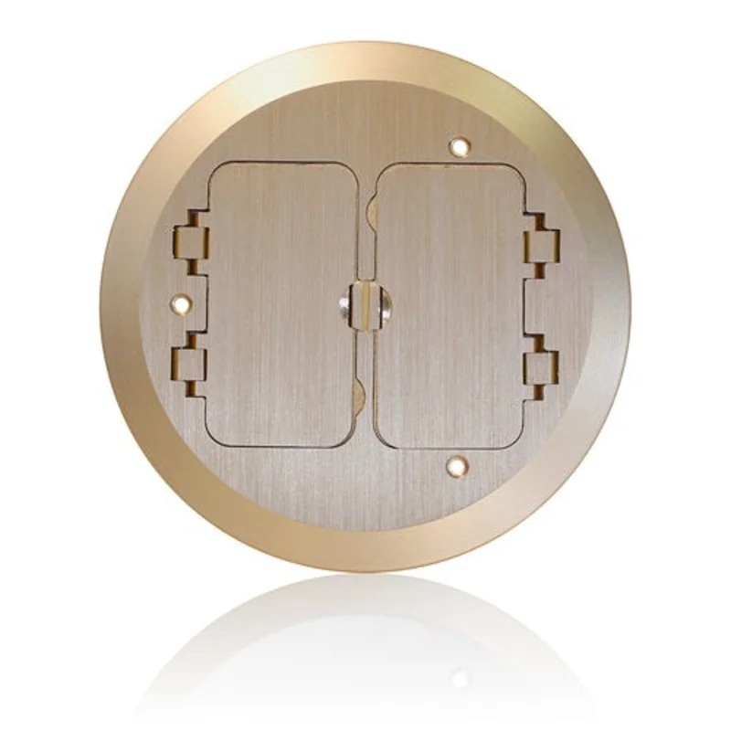 Leviton Concrete Floor Box Cover Plate FBC2F-B