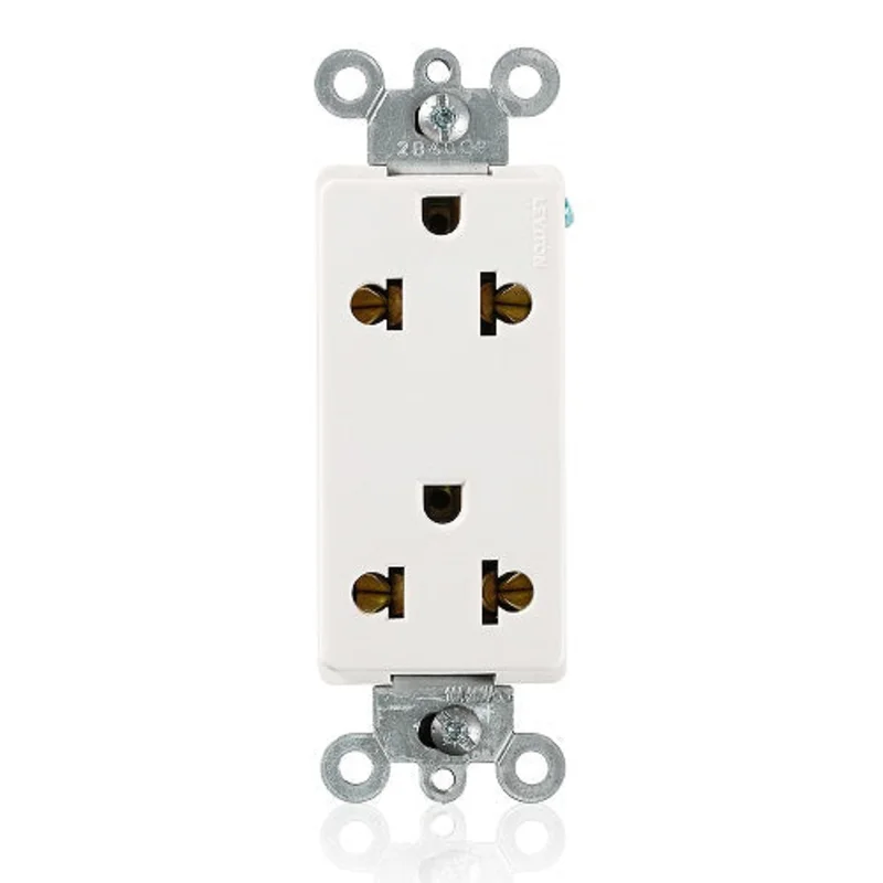 Leviton Decora Plus Duplex Receptacle /Outlet White 5825-W