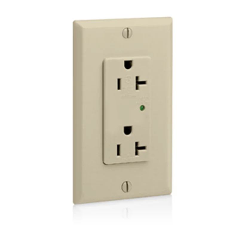 Leviton Decora Plus Surge Protective Duplex Receptacle 5380-I
