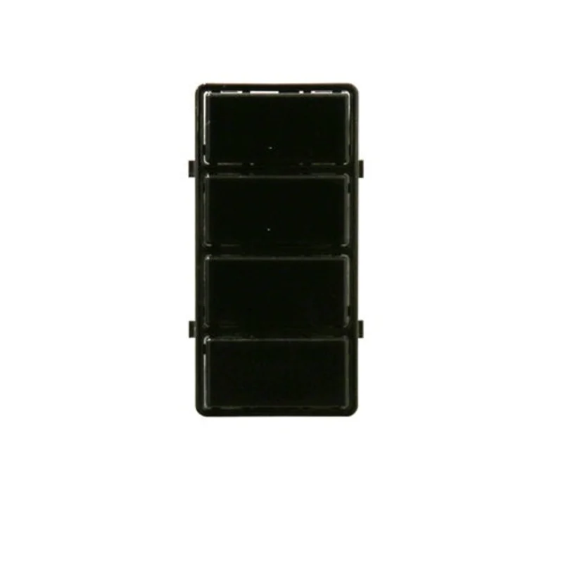 Leviton Decora Smart 4 Button Controller Color Change Kit Black DS4KT-1PE (Pack of 20)