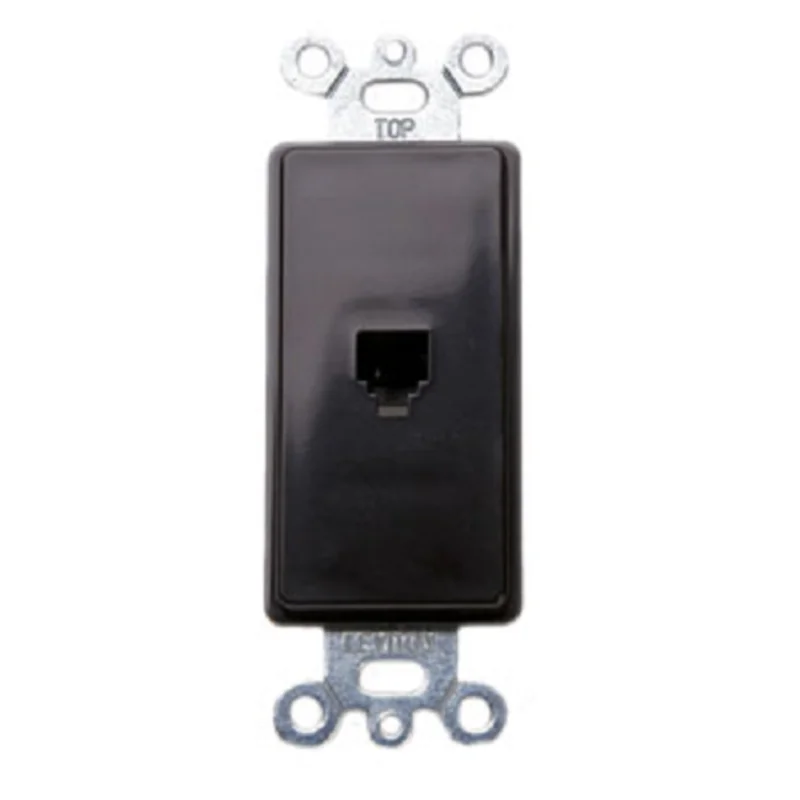 Leviton Decora Telephone 6P4C Connector 40649
