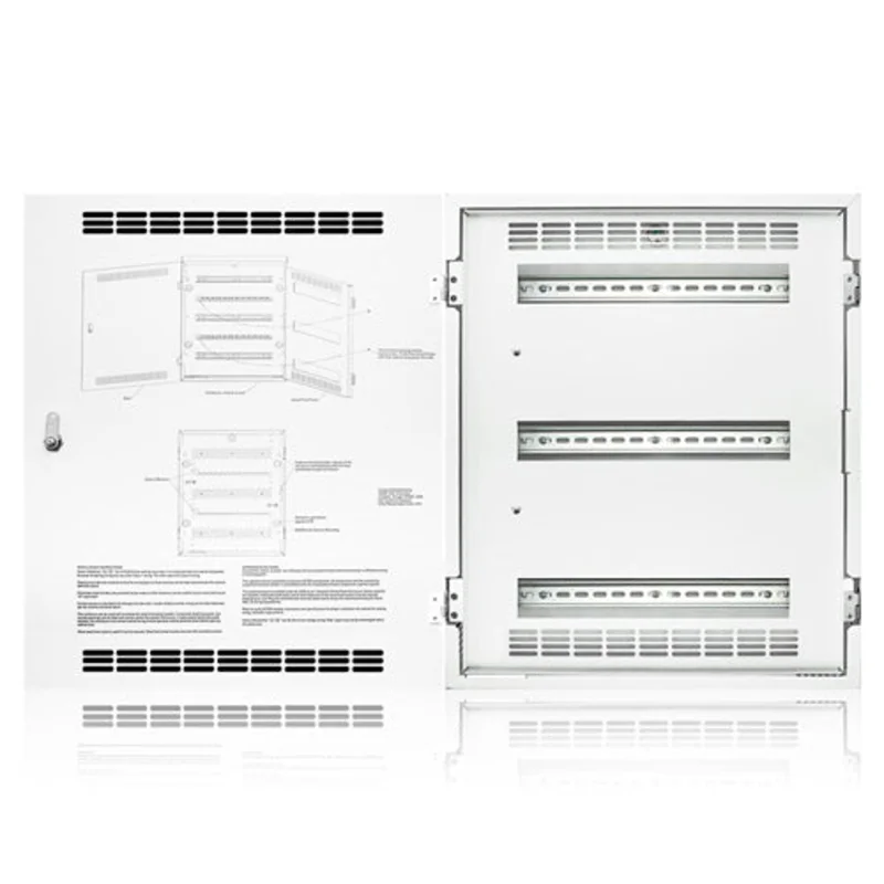 Leviton DIN Rail Rack Mount Enclosure Medium DINRK-A03