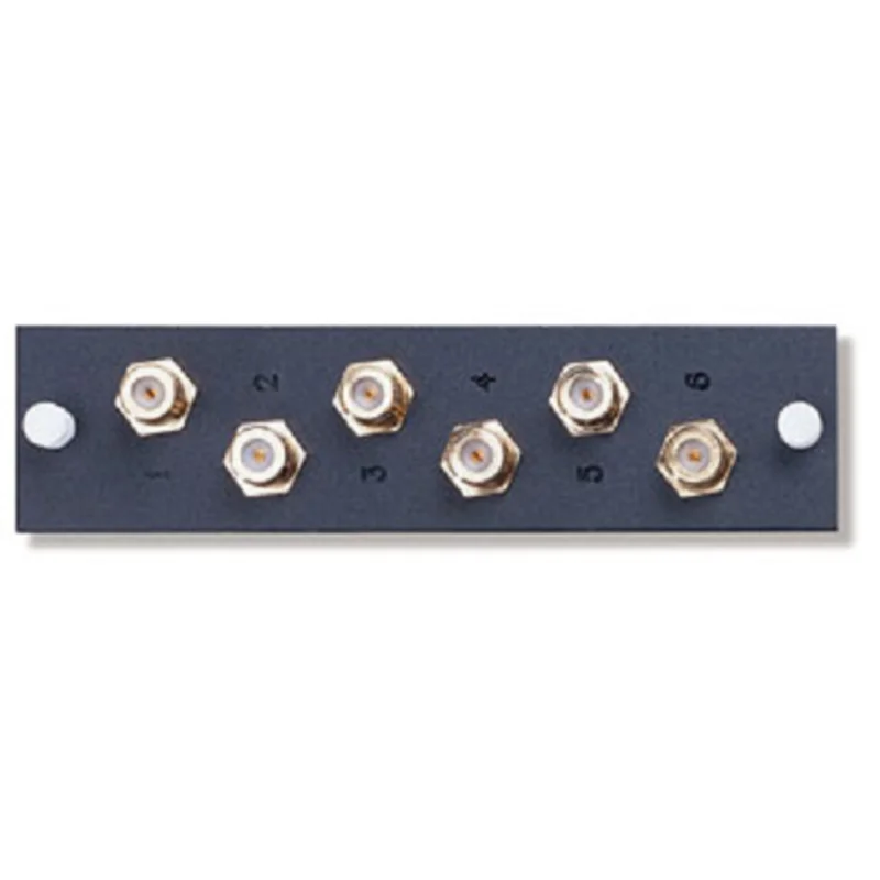 Leviton F-Connector Mounting plate (Pack Of 6) 5F100-6VF