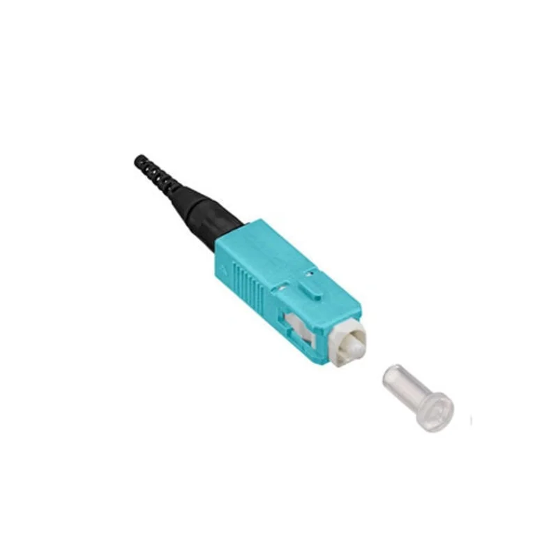 Leviton FASTSPLICE Fusion Splice On Connector SC Multimode OM3/4 499SC-AQ9 (Pack of 12)