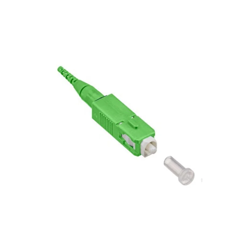 Leviton FASTSPLICE Fusion Splice On Connector SC Single-Mode OS2 Green 499SC-GN9 (Pack of 12)