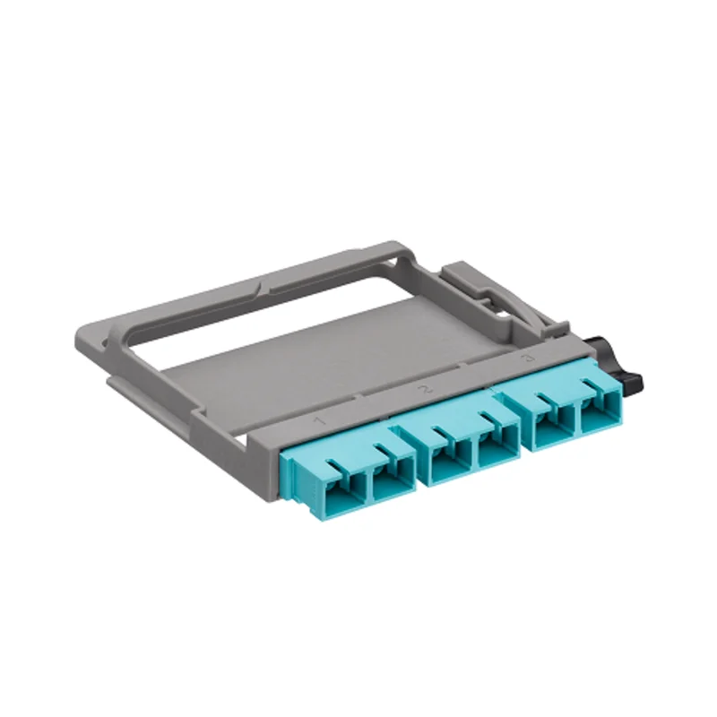 Leviton Fiber Adapter Plate Duplex SC 5FUHD-6QC