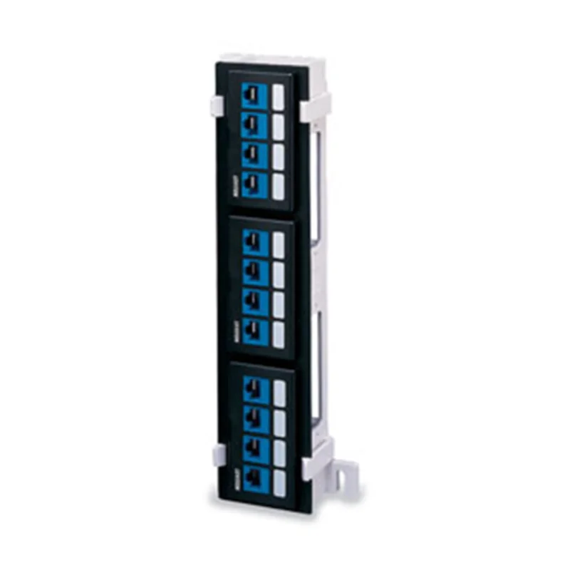 Leviton Flat QUICKPORT 12-Port Patch Block 49255-Q89