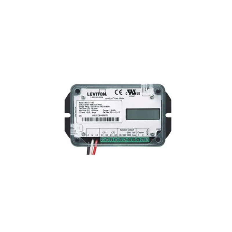 Leviton Gen3 Dual Element Mini Meter1 kWh 200 A MDTCT-2SC
