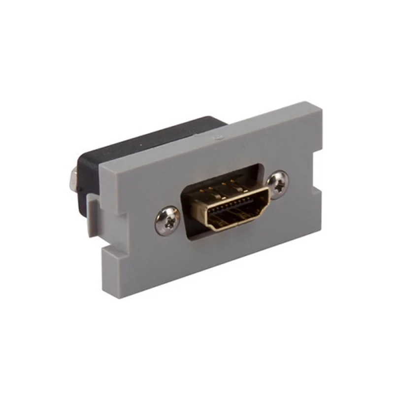Leviton HDMI Feedthrough MOS Module Gray 41290-HDG
