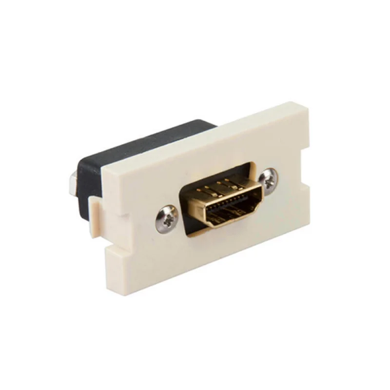 Leviton HDMI Feedthrough MOS Module Ivory 41290-HDI