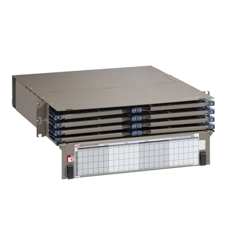 Leviton HDX 2RU Fiber Enclosure with Sliding Trays 5R2UD-S16