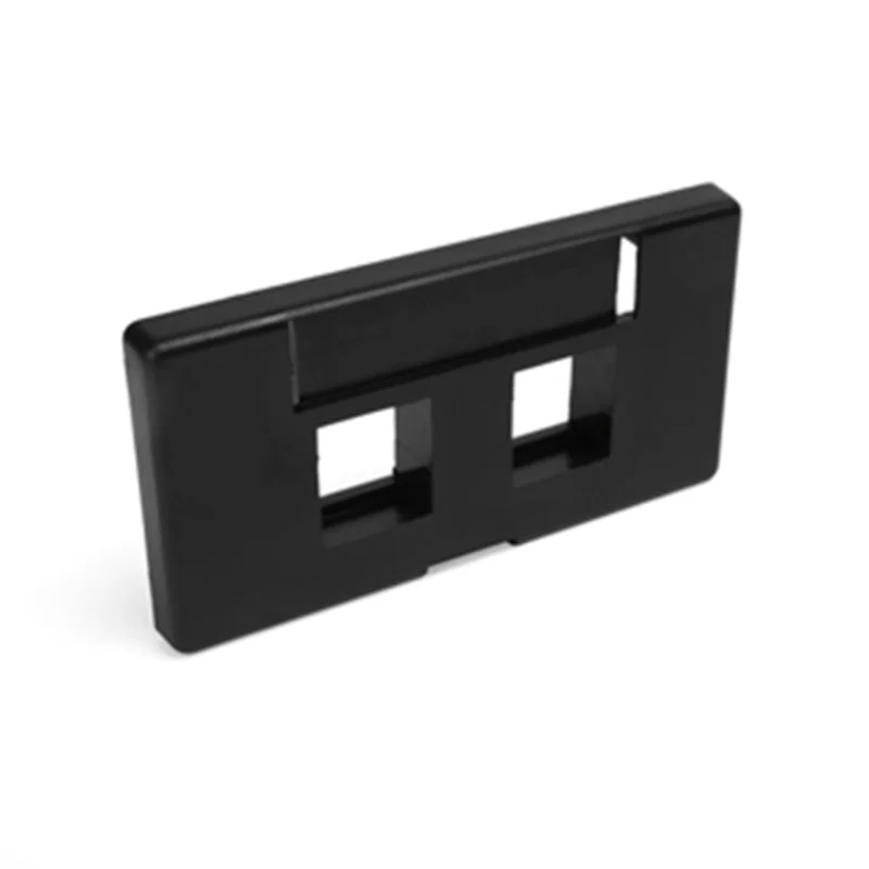 Leviton Modular Furniture Faceplate 2-Port 49910-SE2