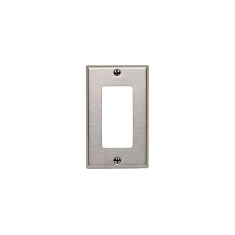Leviton One Gang Decora Wallplate Standard Size 84401-40