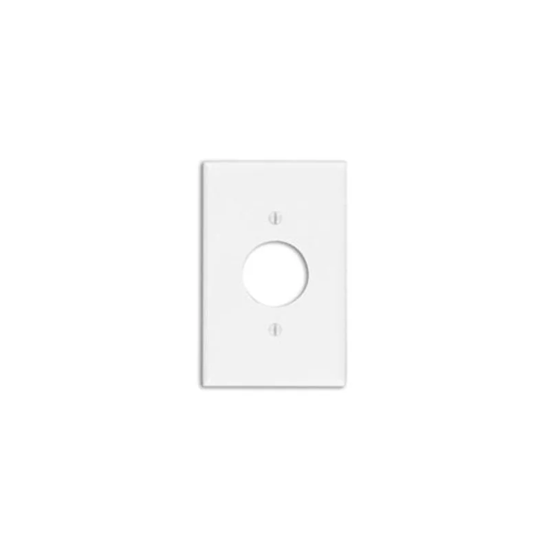 Leviton One Gang Single Outlet White 80504-W