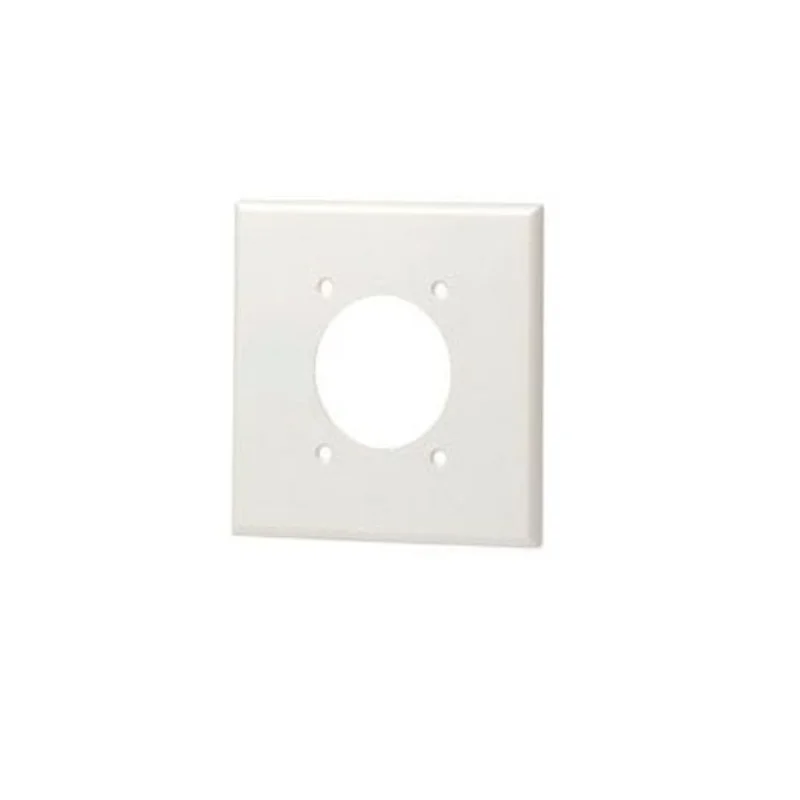 Leviton One Gang Single Receptacle Wallplate White 80726-W