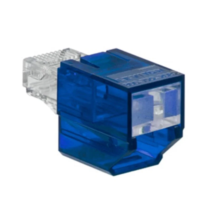 Leviton Port Blocker Blue Color Transparent SRJPB-L
