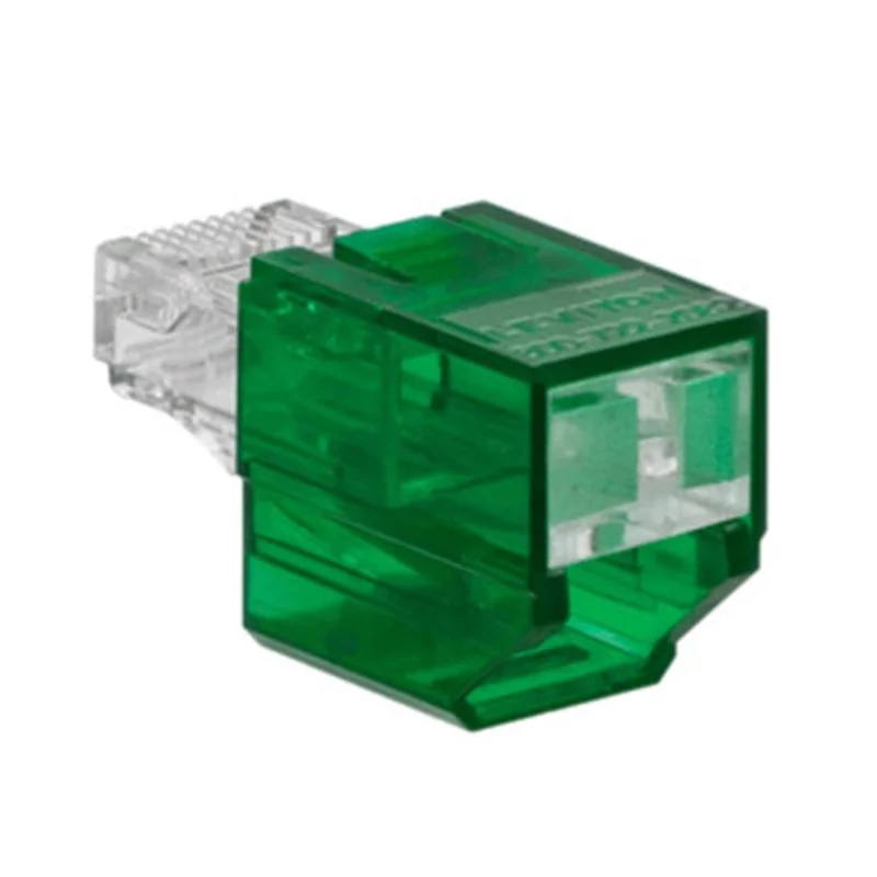 Leviton Port Blocker Green Color Transparent SRJPB-G