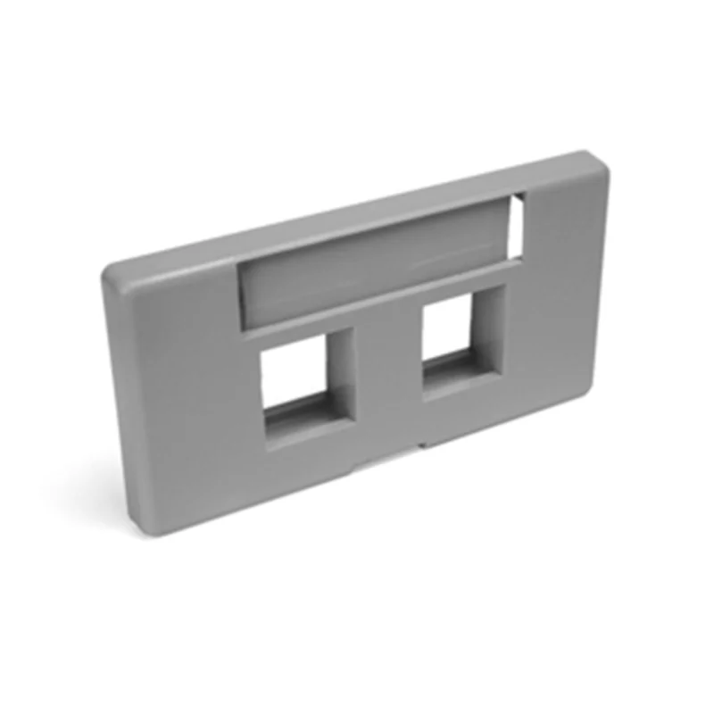 Leviton QUICKPORT Modular Furniture 2-Port 49910-SG2
