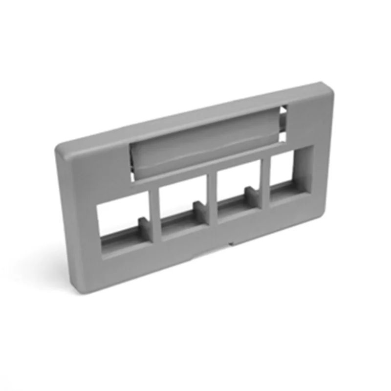 Leviton QUICKPORT Modular Furniture 4-Port 49910-SG4