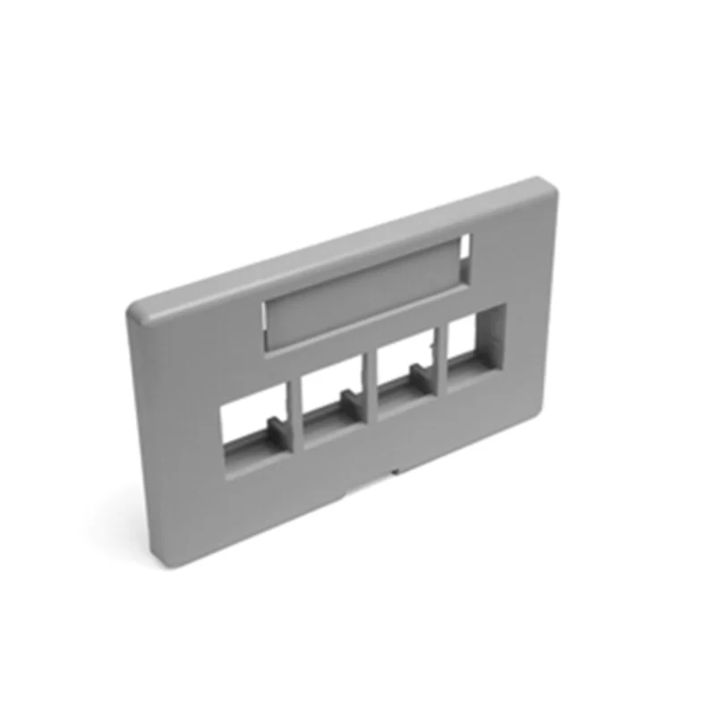 Leviton QUICKPORT Modular Furniture Faceplate 49910-HG4