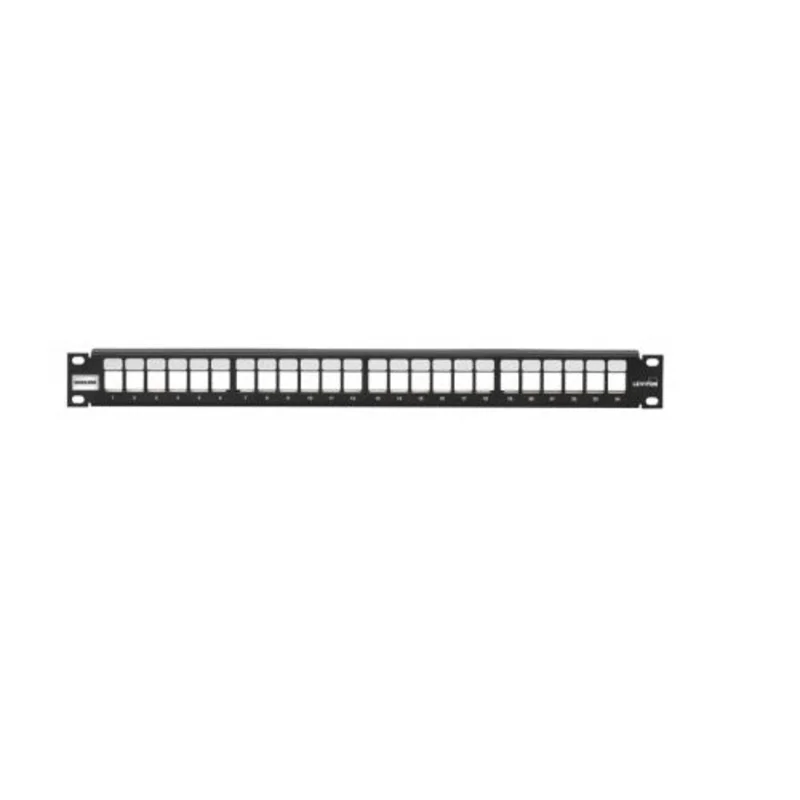 Leviton Quickport Patch Panel Cable Management Bar And Grounding Wire Included 4S255-S24