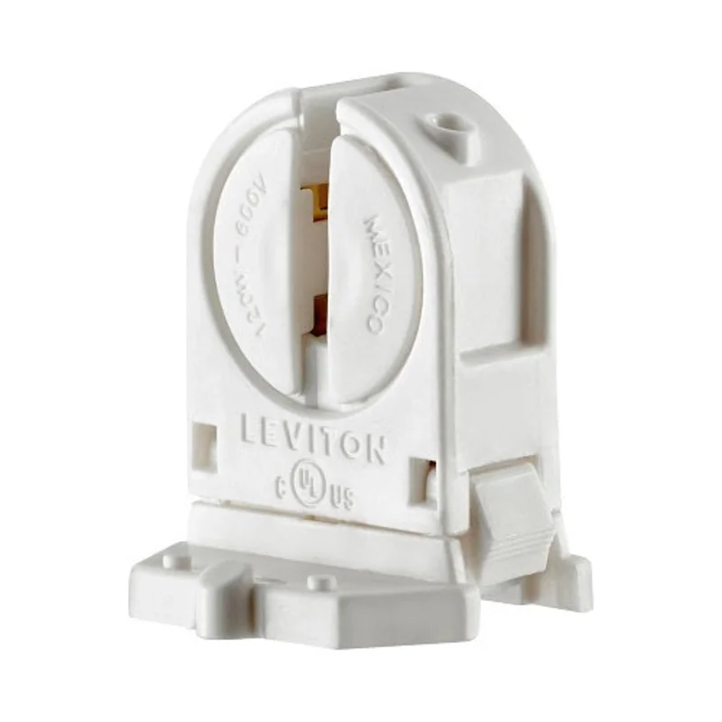 Leviton Quickwire T5 Bi-Pin Standard Fluorescent Lampholder 13654-SWP