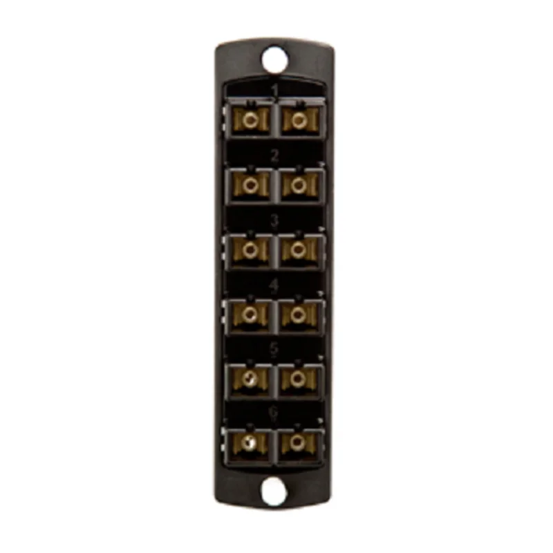 Leviton SDX Precision Molded Plate 50/125um Multimode OM2 5F100-2EC