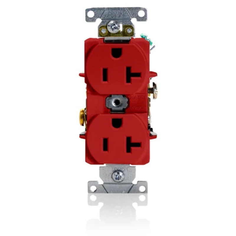 Leviton Self Grounding Industrial Grade Receptacle 5362-SR