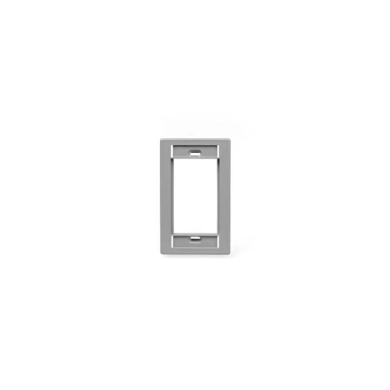 Leviton Single Gang MOS Wallplate Gray 41290-SMG
