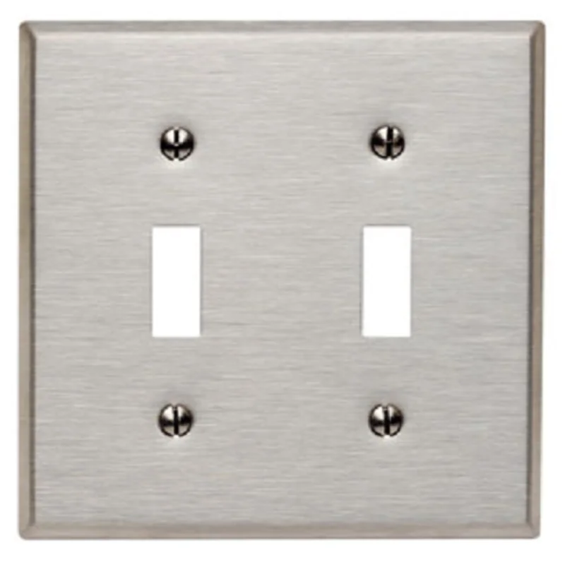 Leviton Stainless Steel 2-Gang Mount 84009