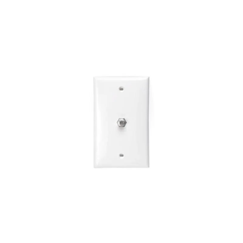 Leviton Standard Video Wall Jack White 80781-W