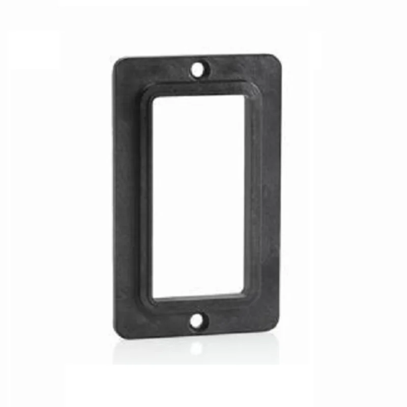 Leviton Thermoplastic GFCI Receptacle Coverplate Black 3060-E