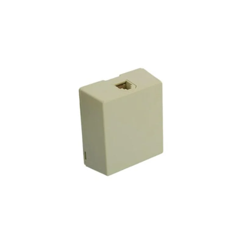 Leviton Type 625A2 Surface Mount Jack 6P6C Screw Terminal Ivory 4625A-26I