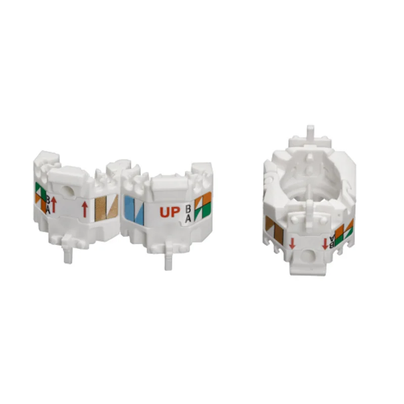 Leviton Wire Manager For Jacks White AXUJK-BWM (Pack of 10)