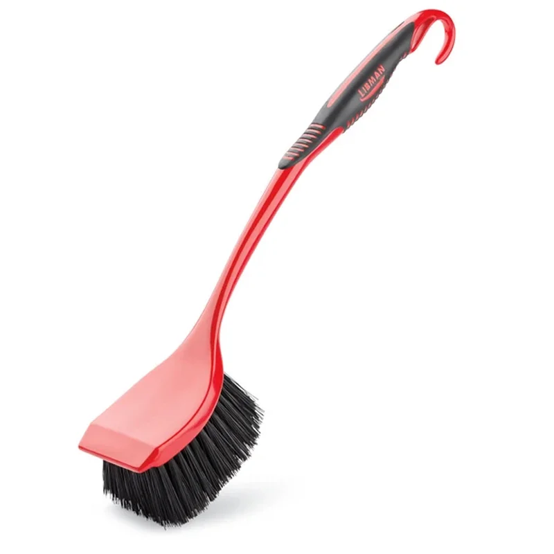 Libman #522 FiberForce All-Purpose Scrub Brush Red