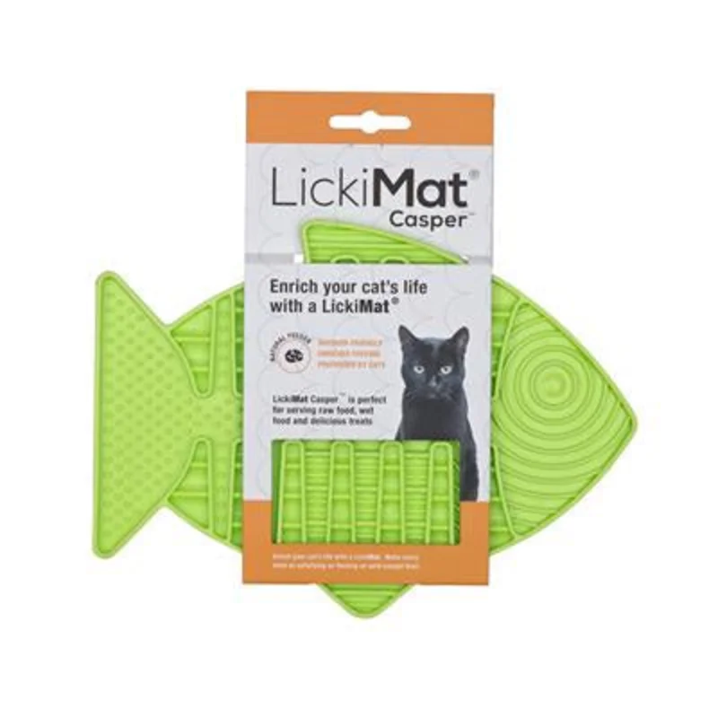 LickiMat Casper For Cats Orange