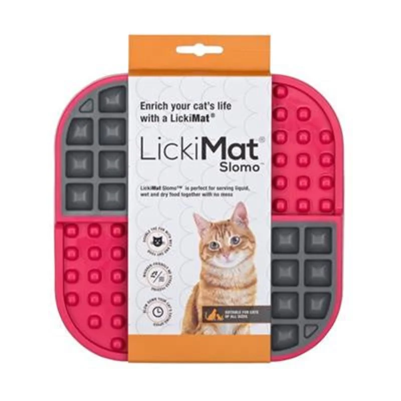 LickiMat Slomo Cat Turquoise