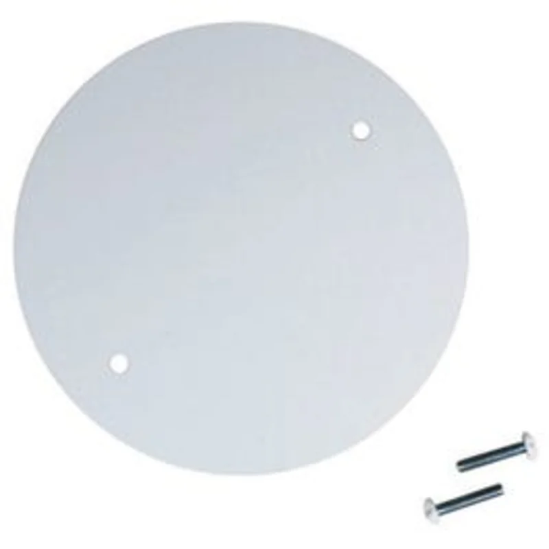 Light Fixture Blank Up Kit, White, 4.75-In.