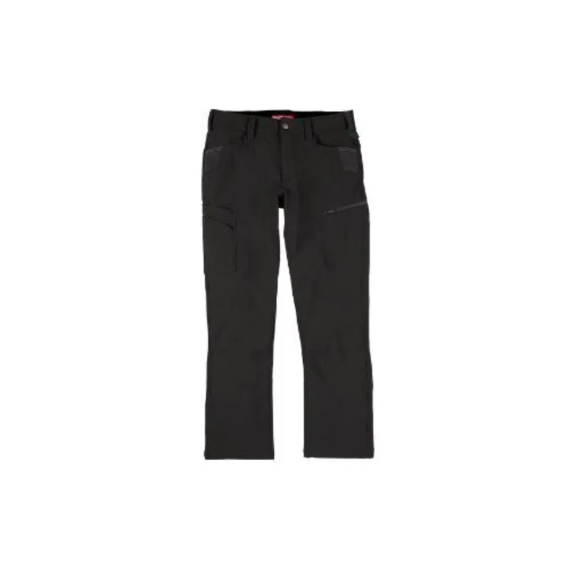 Lightweight Durable Water Resistant Nylon Tech Pants Black M651B-3830