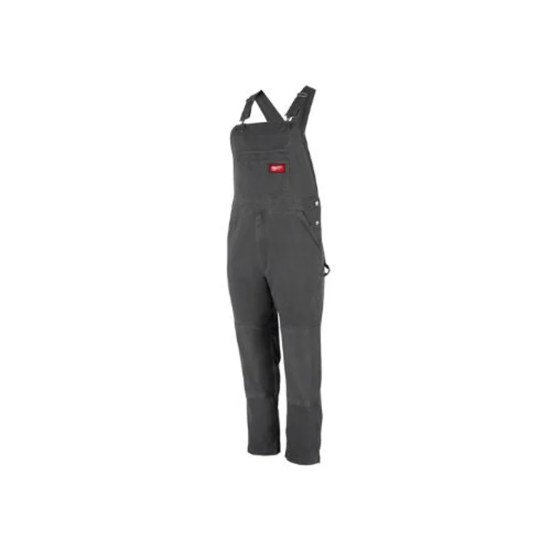Lightweight Mens Unlined Work Bib Overalls Gray M850G-3632