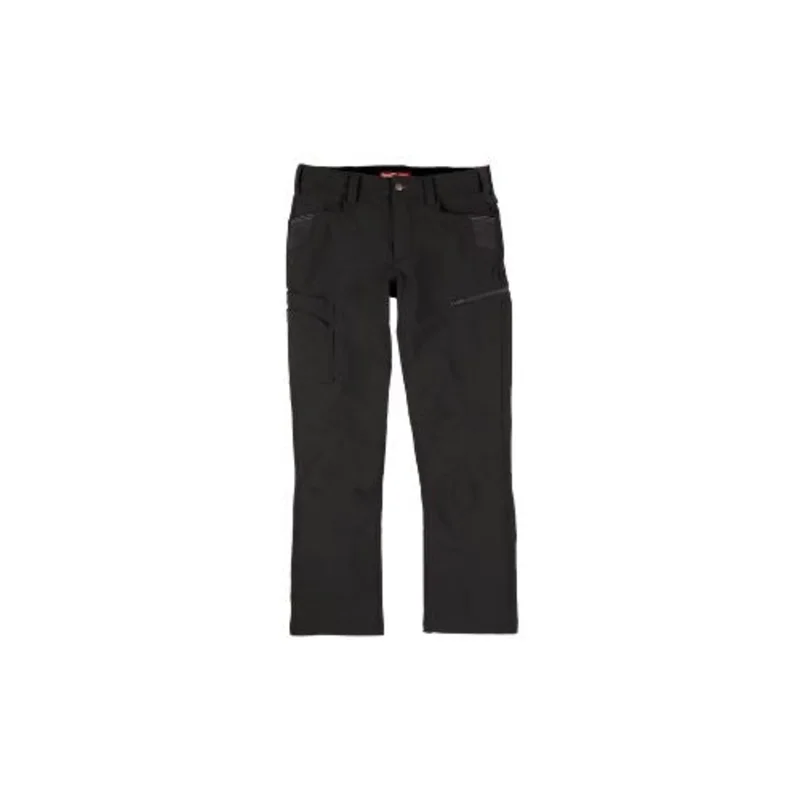 Lightweight Multi Use Nylon Work Tech Pants Black M651B-3034
