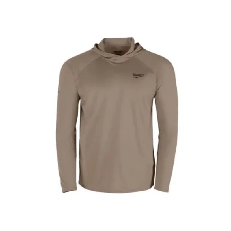 Lightweight UV Protection Hoodie Workwear Sandstone M550N-2X
