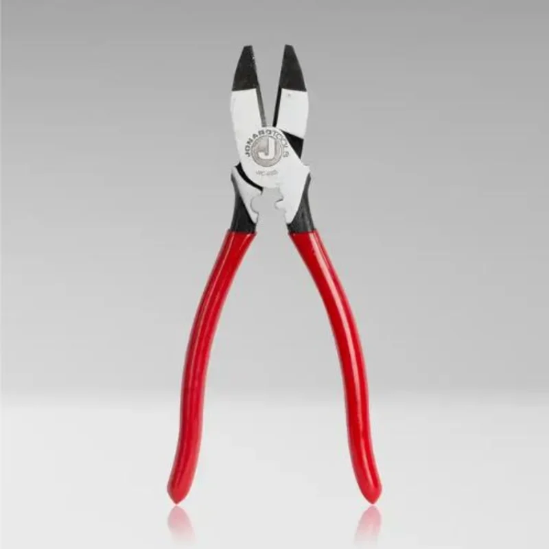 Lineman's Pliers with Fish Tape Puller and Crimper JIC-685 (Pack of 2)