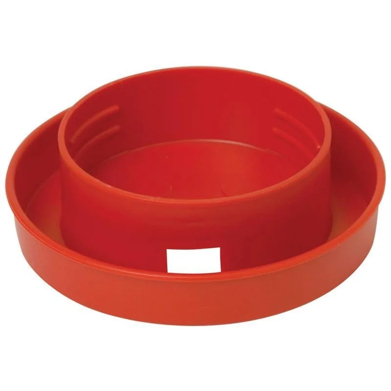 LITTLE GIANT QUAIL WATERER BASE RED
