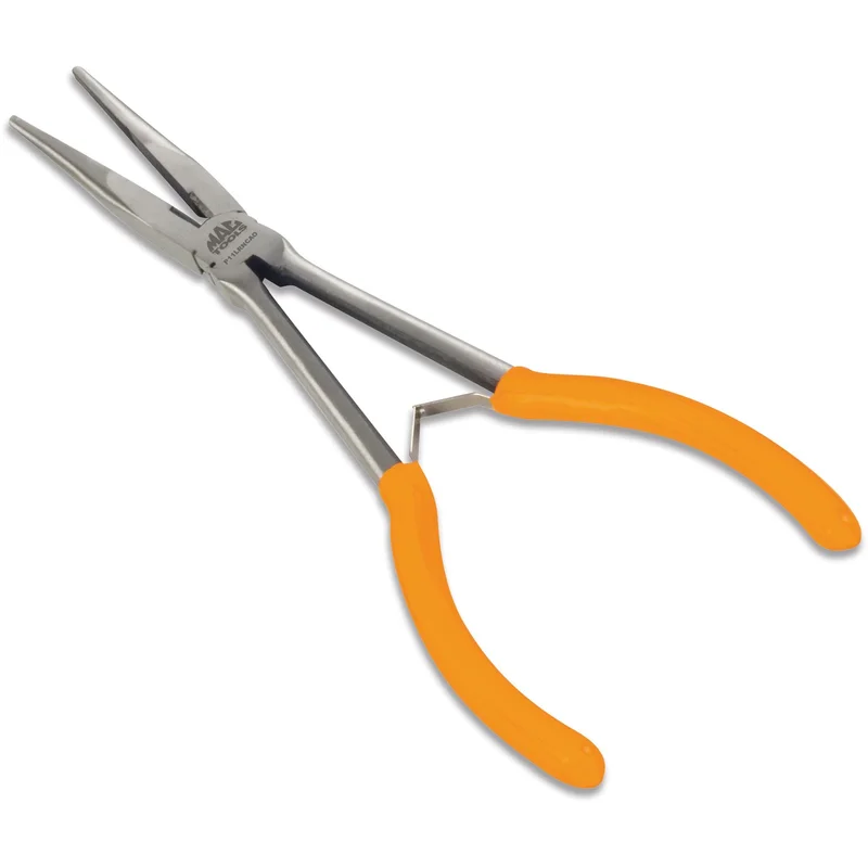 Long-Reach Long-Nose Pliers with Cutter 11" - Orange