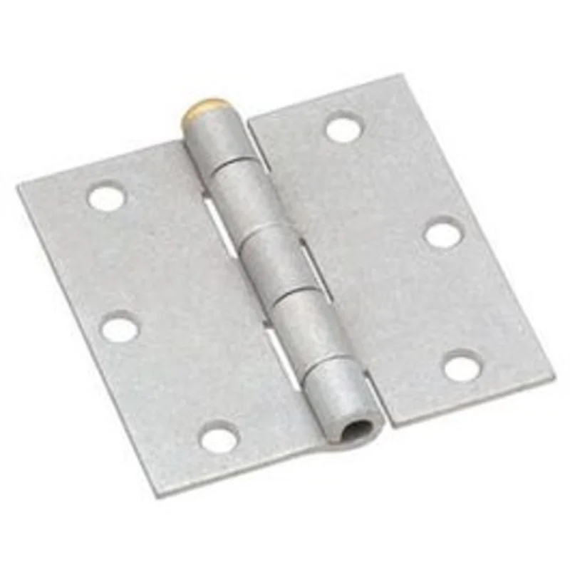 Loose Pin Hinge, Galvanized, 3.5-In.