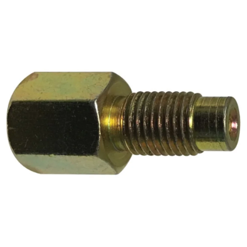M9 Male Inverted Flared 3/8 Inch Female Flared Steel Adapter 12329