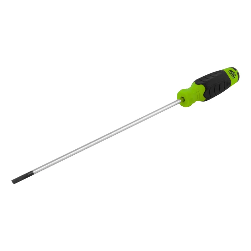 Mac-Grip Long Cabinet Screwdriver 1/4" x 12" - Green