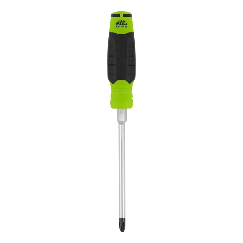 Mac-Grip Phillips Screwdriver #3-Phillips x 6" - Green
