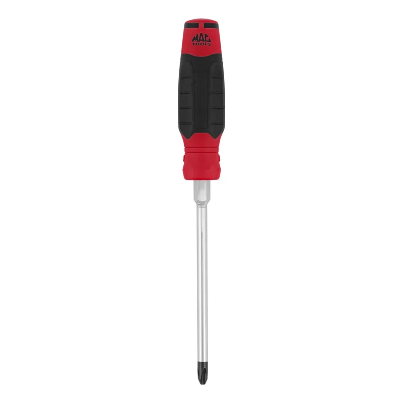 Mac-Grip Phillips Screwdriver #3-Phillips x 6" - Red